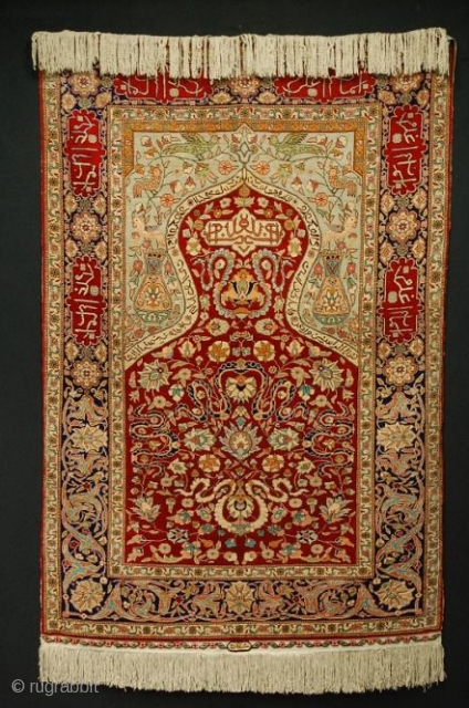 ANATOLIAN KAYSERI SILK RUG 156 x 106 cm                         