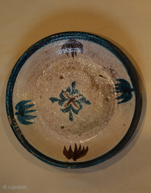 The plate is from Central Asia (Uzbekistan).

Age: 80-100 years old

Made of soil.

we have got another plates if you want to see them please write me.        