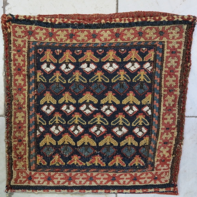 Bijar Chanteh Soumac wool on wool natural color size: 23 x 24 price:POR                    