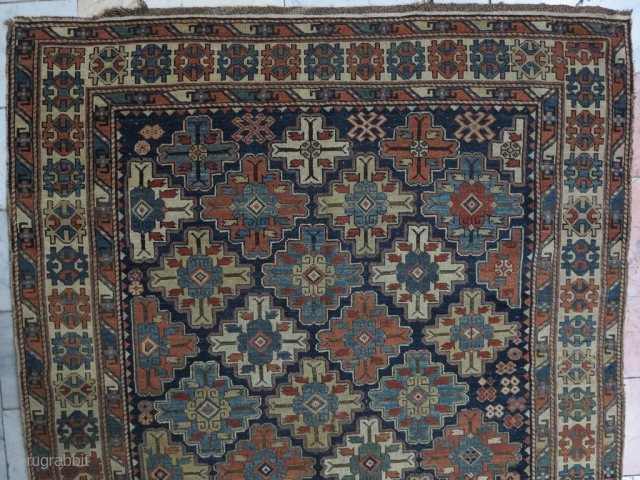 Shirvan Rug very old size: 145 x 141 price :POR SOLD                      