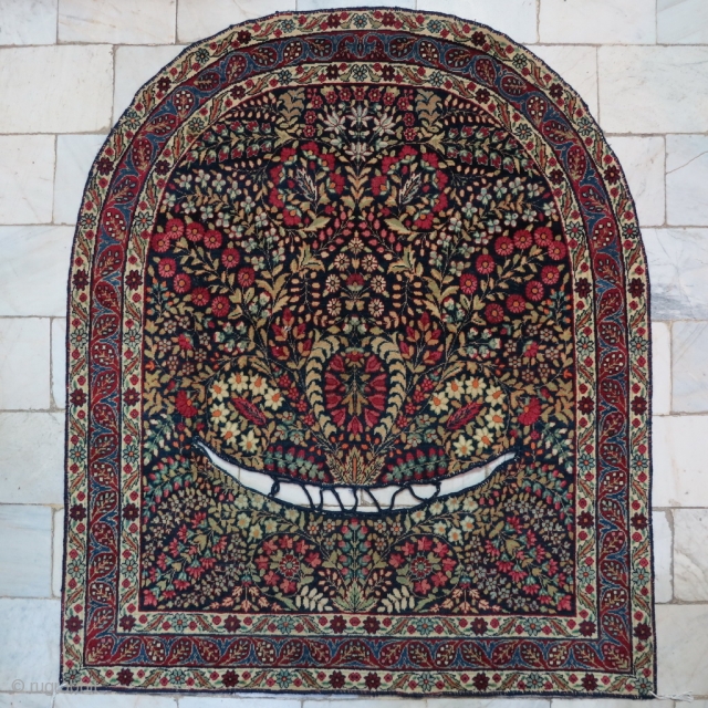 A beautiful antique Yazd horse cover size:112 x 95 price:POR                       