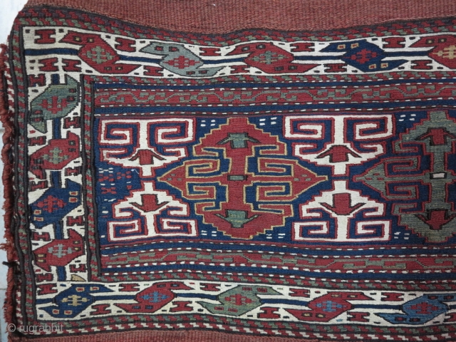 Bijar Mafrash Suomac Natural Color Wool & Wool 
Age: About 120 Yaers 37 x 111 SOLD                 