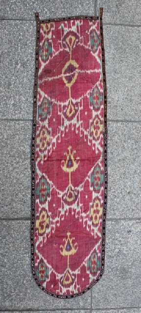 Ikat panel
size: 31 x 118 cm                           