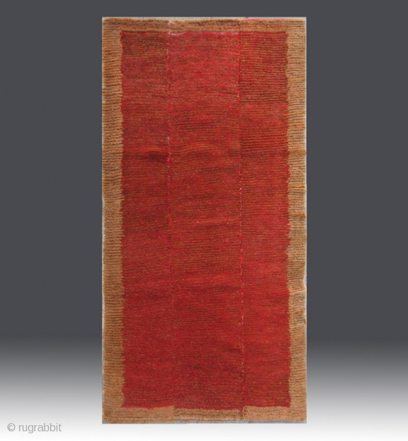 No.A0014 * Tibetan Antique Khaden Rug.Age: Early-20th Century. Size: 81x155cm(32"x61"). Origin: Tibet Shape: Rectangle . Background Color:Reds.wool/wool.                