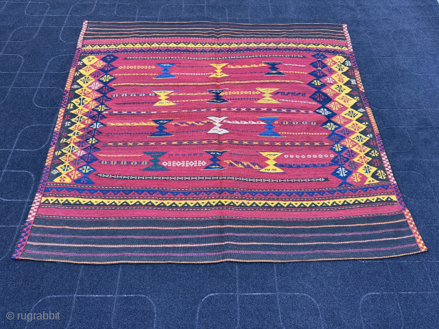 Excellent Condition Over 80 Year Old
https://zubaidatribalrugs.etsy.com/listing/1870522694                           