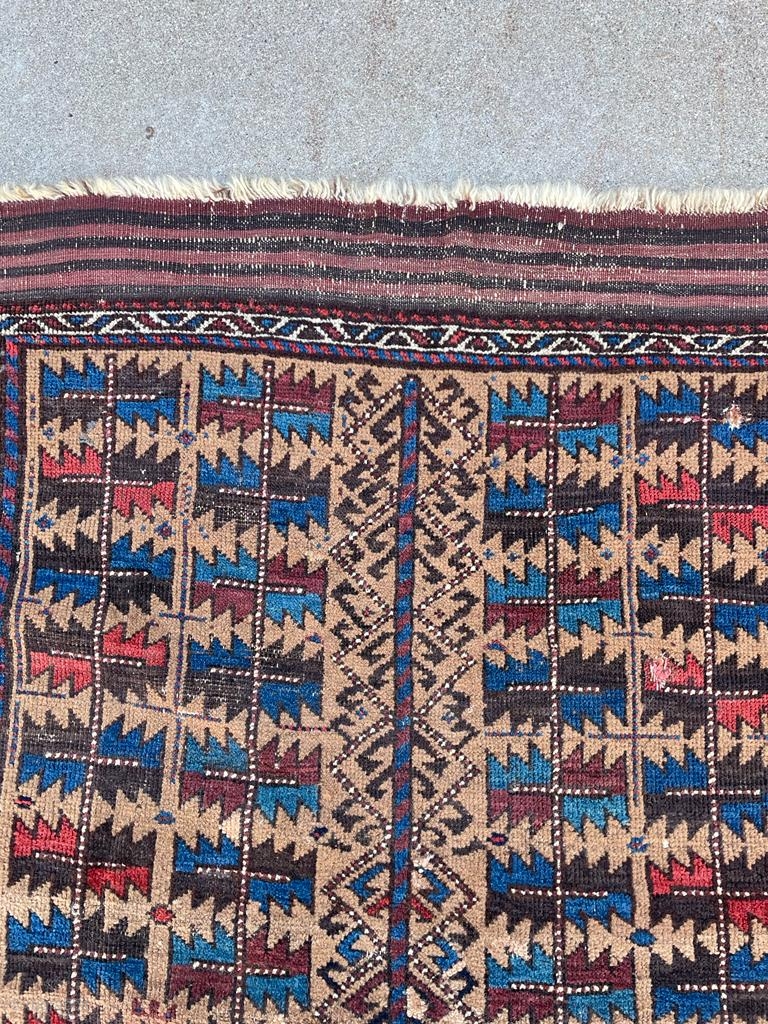 unique-old-and-non-commercial-baluch-rug-2-9-x-4-8-some-scattered