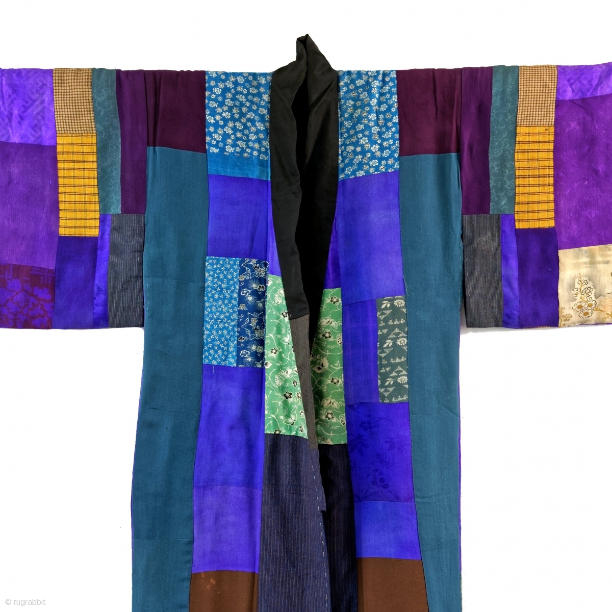 Yosegire Silk Juban - Vegetable Dyed Silks An exceptional yosegire ...