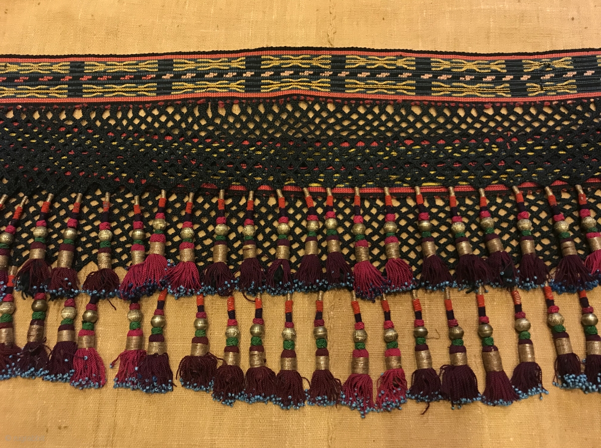 Uzbek silk tassel ethnic and tribal collectible accessories tassel Size ...