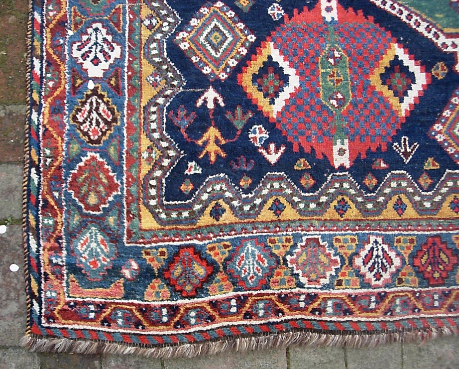 Luri Main Carpet 5 Ft 8 Inches X 10 Ft 3 Inches Dazzling Colors 