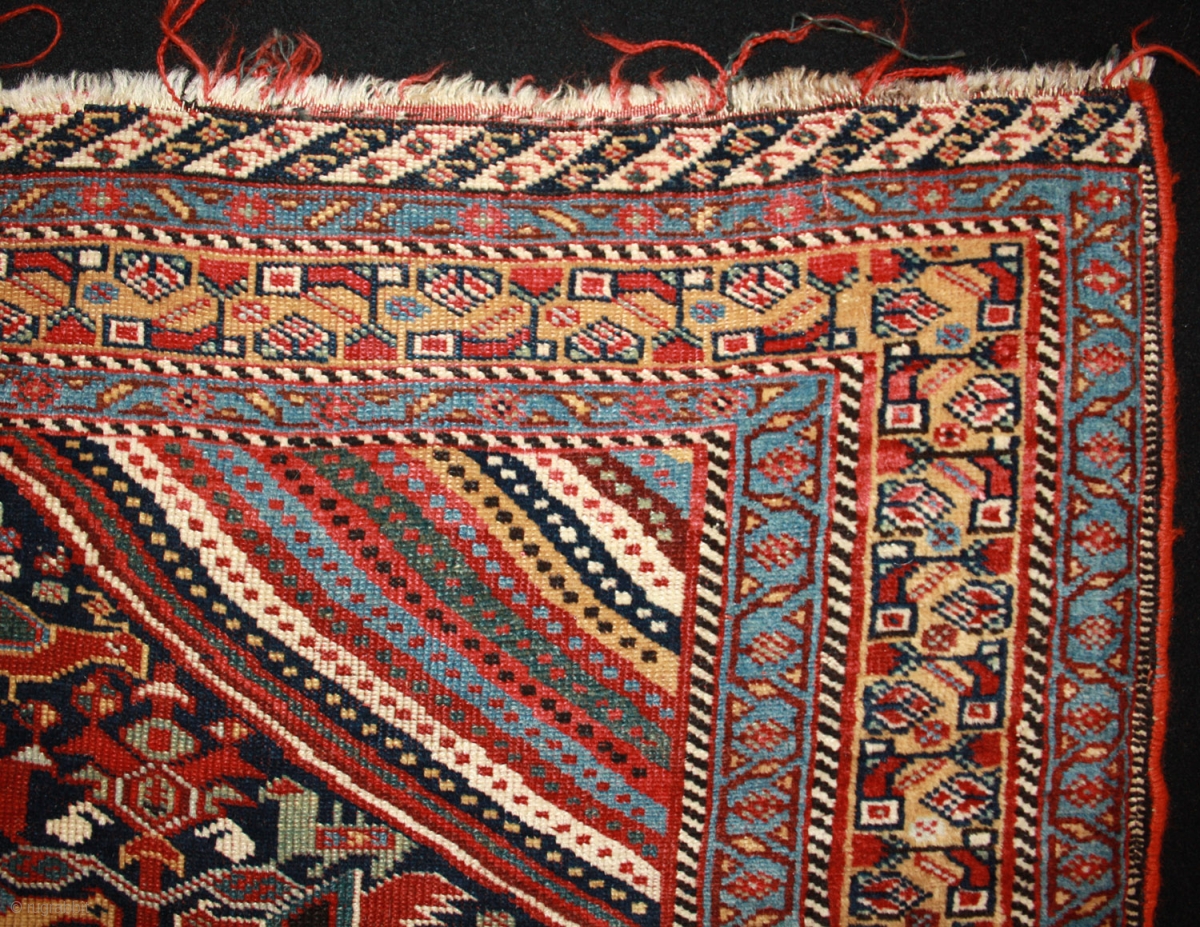 Persian Khamseh, fantastic Colors, great design, 223x140cm | rugrabbit.com