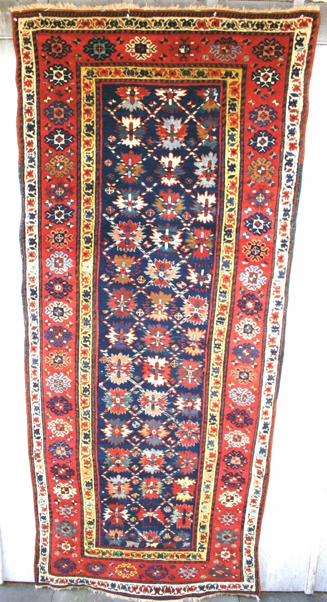 Antique Saliani Gallery Rug S E Caucuses Circa 1850 