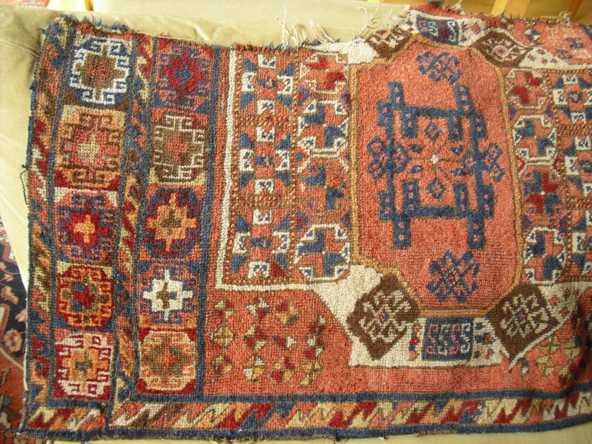 Antique Anatolian Divan Cover fragment - probably End of 19th century ...