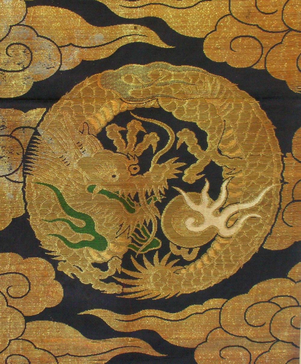 Silk temple cloth, Japan, Showa 13 (1939), cm 81x112. This is an ...