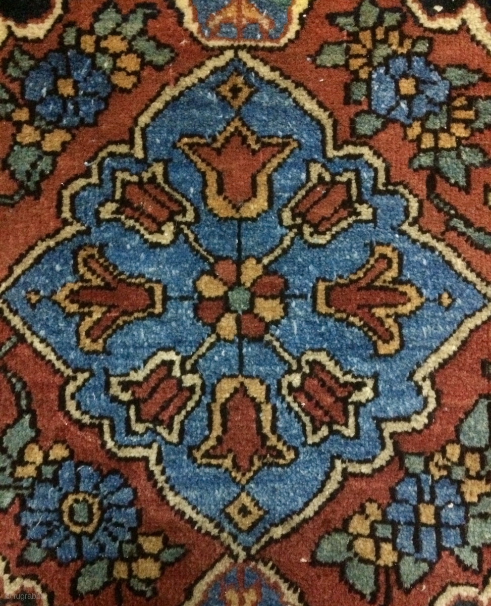 Rare Kashan Carpet size 100x80cm | rugrabbit.com