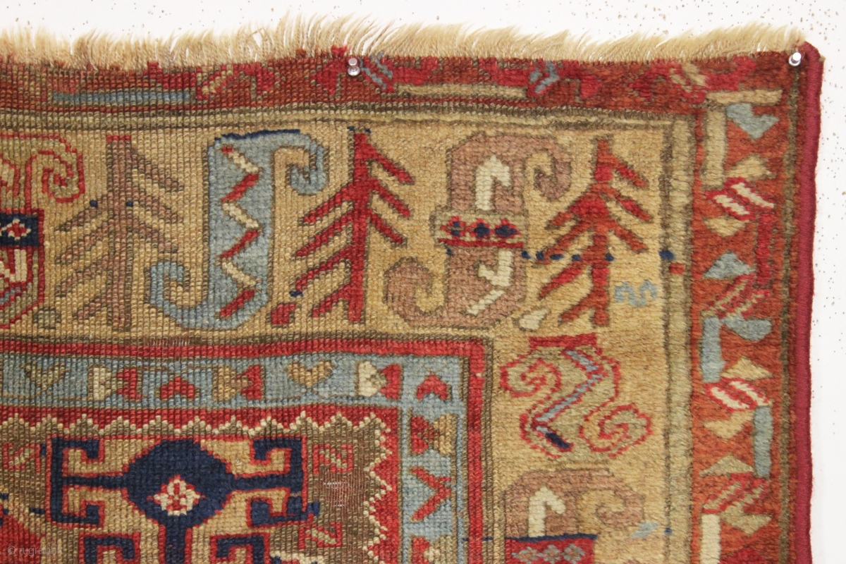 Early northwest persian tribal rug, probably kurdish. Fresh New England ...