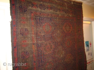 Study Piece: Timuri Main Carpet acquired some many moons back from Lars up in Lulea, Sweden. Fair to poor condition but magical drawing and what color remains is lovely.  Here is  ...