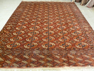 Tekke main carpet, 3.00m  x2.30m, circa 1890. Excellent condition                       