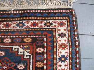 Karabagh Rug with Memling Guls, circa 1880, 2.50m x 1.50m, excellent condition. SOLD THANKS                   