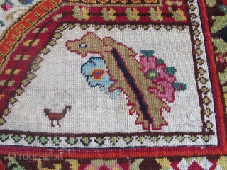 19th century Karabagh Rug 2.27m x 1.27m (7'4" x 4'2")                       