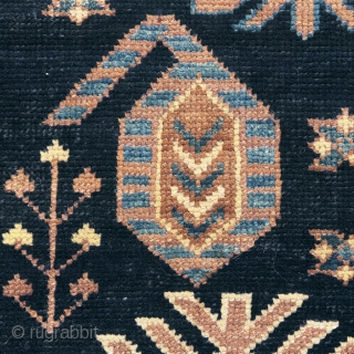 Unique Baku Rug, Late 19th century. 200 x 120 cm (79” x 47”)

A beautiful rug woven with the balanced palette characteristic of Baku, on the Caspian Sea; it is a piece with  ...