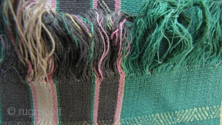 Tiddim Woman’s Blanket: Rare Zo/Tedem blanket. The Tedum aka Tiddim are a subgroup of the Chin, who live in Northern Burma, Chin State, bordering India. This piece is circa 1950-1960, spun from  ...