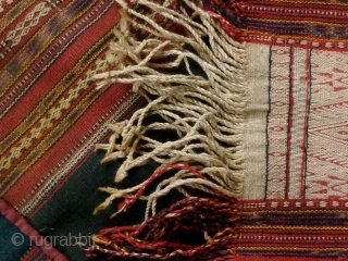 Southeast Asia: Beautiful women’s skirt from the Bahnar (Ba Na) ethnic group from the Central Highlands of Vietnam, woven from fine handspun cotton using all natural dyes. The weaving is very intricate  ...