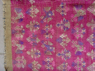 Heirloom Blancket.


Mang Si.

Minority group Vietnam. 


 Late 19 centurey.


0.96 X 0.62 CM







                     