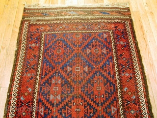 Type: BELOUCH 
Origin: EAST PERSIA 
Circa: 1880 
Size/Feet & Inches: 3'4'' x 5'11'' 
Size/Meters: 1.01 x 1.8 
               