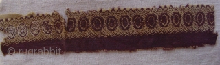 copt # 2007
Size - 23 x 7.4 cm.


Coptic textile, 2th- 7thC Egypt,
One of 52 pieces will be offered as one collection. Mostly framed professionally on an acid free backing, some unframed yet.  ...