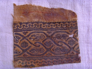 copt # 2010

size - 14 x 10.5 cm 

Coptic textile, 2th- 7thC Egypt,
One of 52 pieces will be offered as one collection. Mostly framed professionally on an acid free backing, some unframed  ...