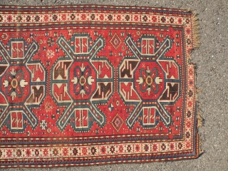 Antique Karabagh rug 128x232 cm                            