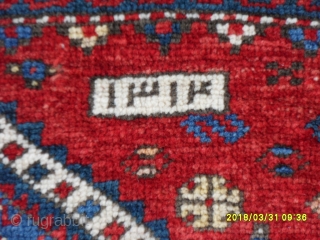Antıque Caucasıa Kazak Fahrola size:212x122 cm.                           