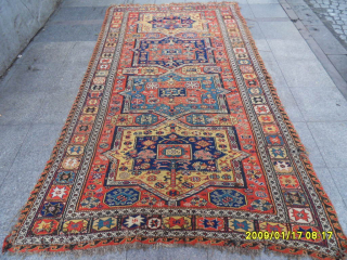 Antique Caucasian Sumak 
Size: 300x165 cm.
Mail: makifhali@yahoo.com                          