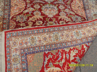 Antique Hereke Rug
Size: 135 x 100 cm.
Mail: makifhali@yahoo.com                         