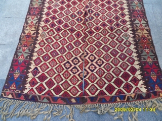 Antıque Anatolian Reyhanlı Kilim size: 365x160 cm.                          