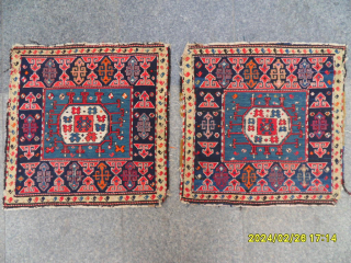 Shahsavan Pair Bagface
SIZE: 56 X 56 CM.                          