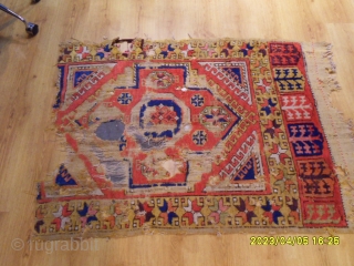 Anatolian Fragment Cappadocia Carpet size:140x105 cm.                           