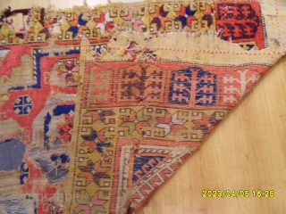 Anatolian Fragment Cappadocia Carpet size:140x105 cm.                           