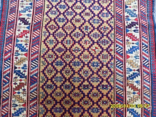 Antıque Shirvan Carpet size: 215x110 cm.                           