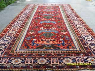 Antıque Caucasıa Kuba Carpet Bijoff Diazyn size: 230x140 cm.                        