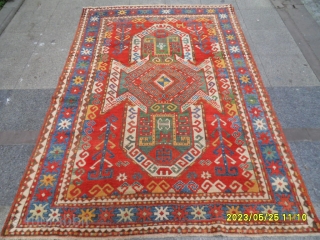 Antique Caucasian Sewan Kazak Rug
Size:235x163 cm.                           