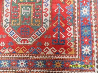 Antique Caucasian Sewan Kazak Rug
Size:235x163 cm.                           
