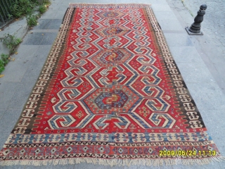 Antıque Anatolıan Kilim size: 340x180 xm.                           