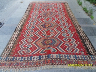 Antıque Anatolıan Kilim size: 340x180 xm.                           