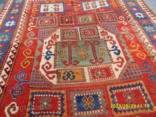 Antique Caucasian Karacoph Rug
size: 217x165 cm.                           