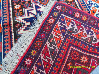 Antique Caucasian Lezgi Kazak Rug
Size: 150x107 cm.
MAİL: makifhali@yahoo.com                         