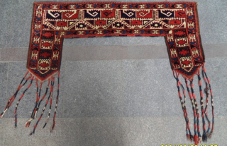 Antique Turkmen Kapuluk size:120x60 cm Mail: makifhali@yahoo.com                          