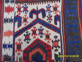 Antıque Anatolıan Kilim
Size: 133x146 cm.                            