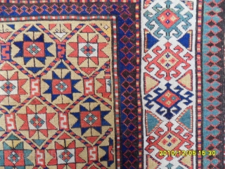 Antique Shirvan Carpet  size: 180x127 cm.                          