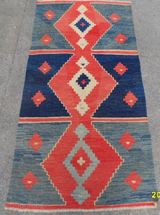 Anatolian Kilim 
Size: 168x85 cm.
Mail: makifhali@yahoo.com                           